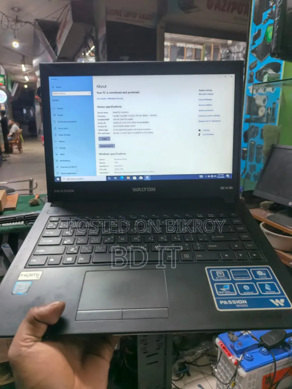 Laptop 4GB Intel Core i5 HDD+SSD 128GB