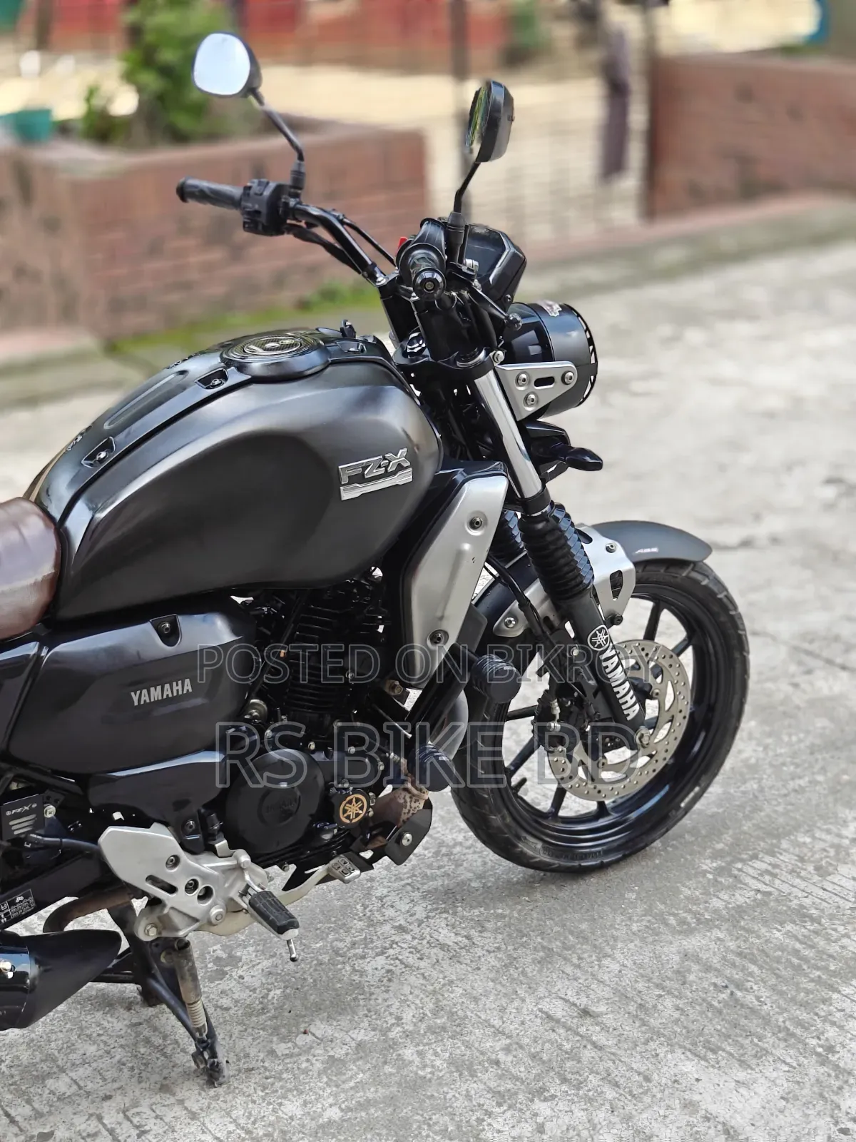 Yamaha FZ-X 2024 Black