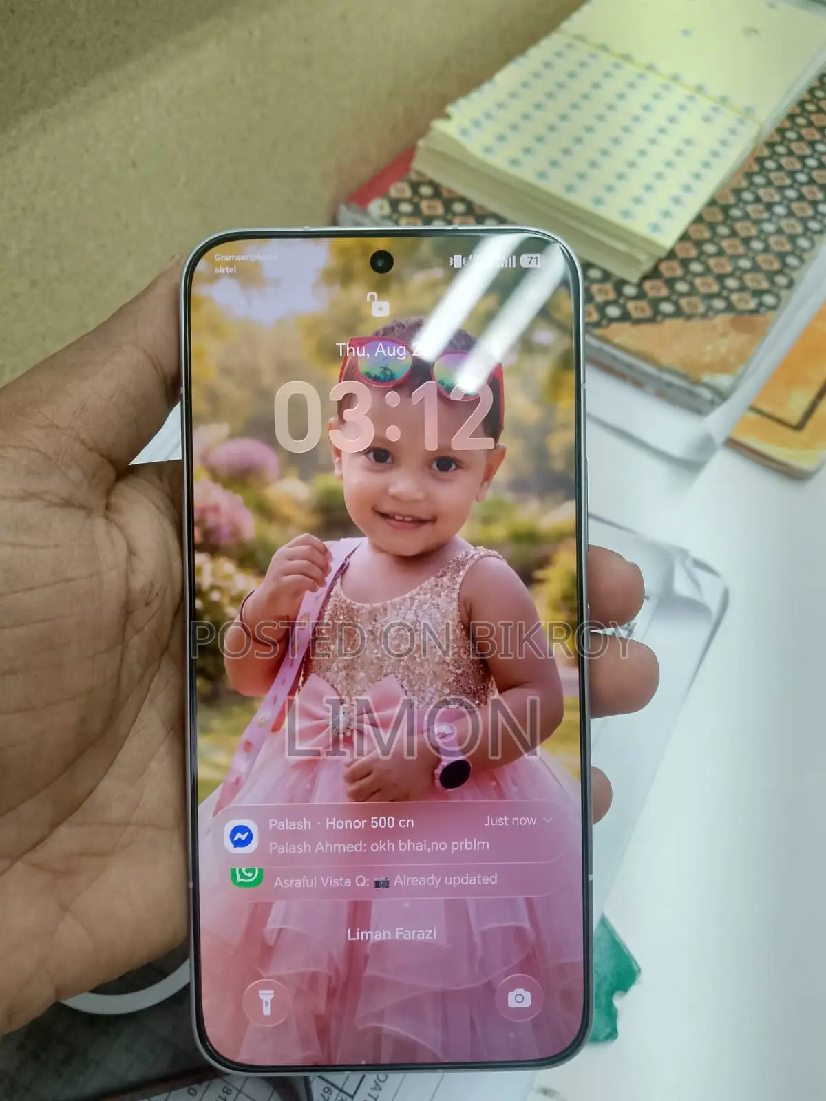 Honor 500 256 GB Silver
