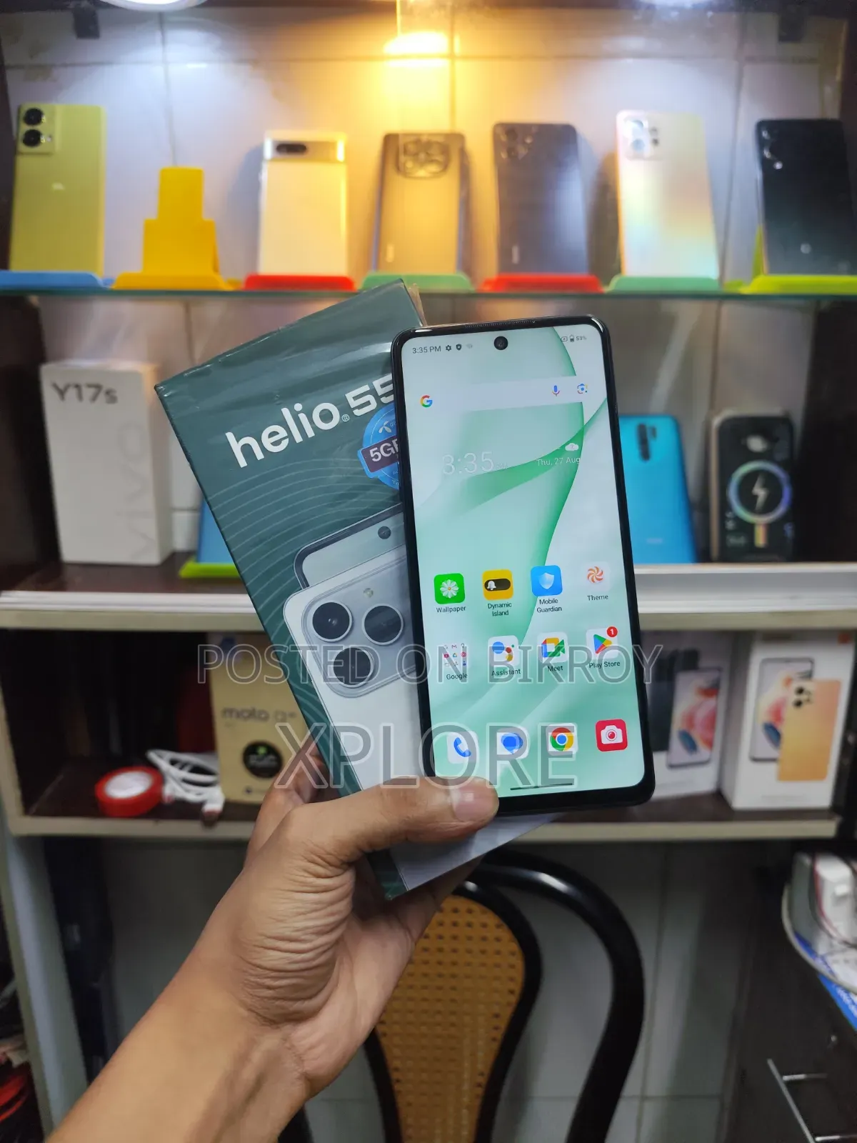 Helio 55 128 GB Green