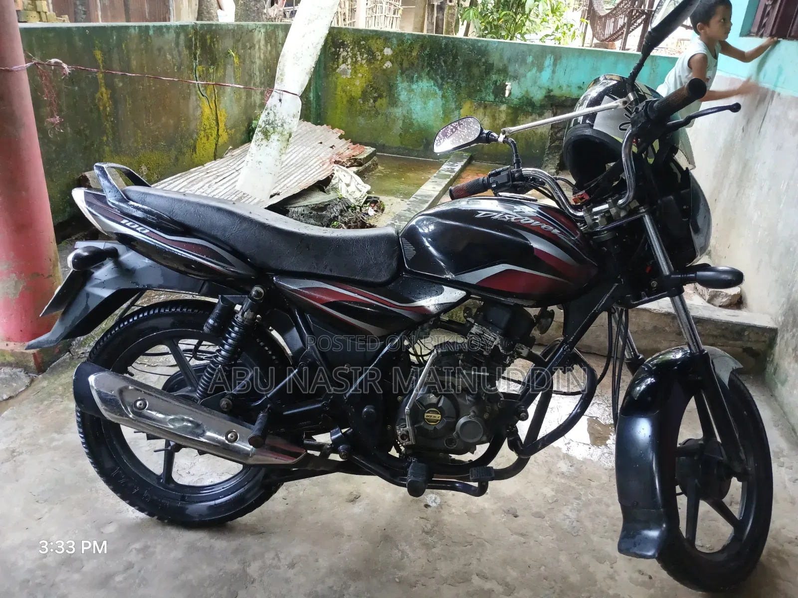 Bajaj Discover 100 2014 Black