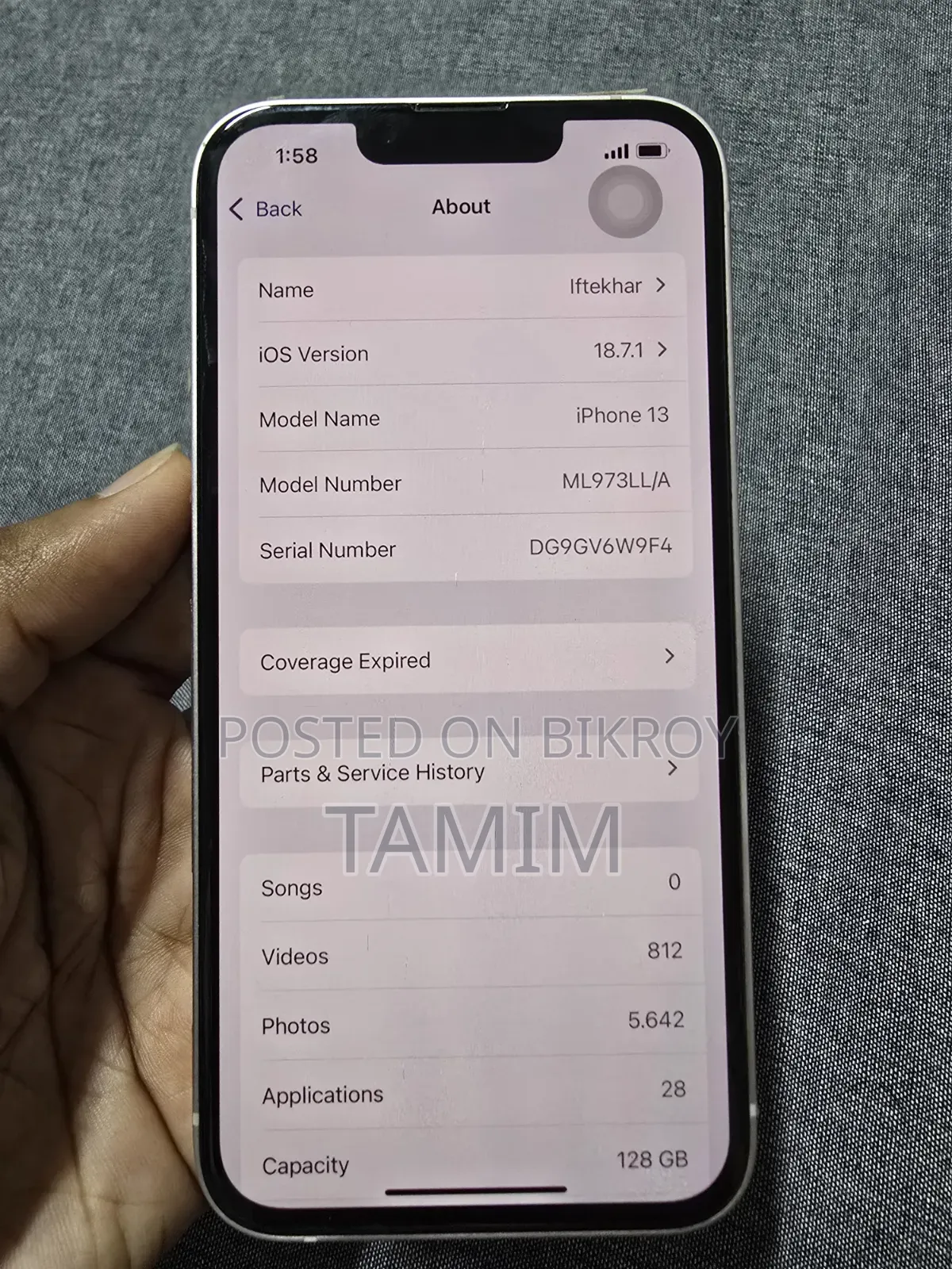 Apple iPhone 13 128 GB Pink