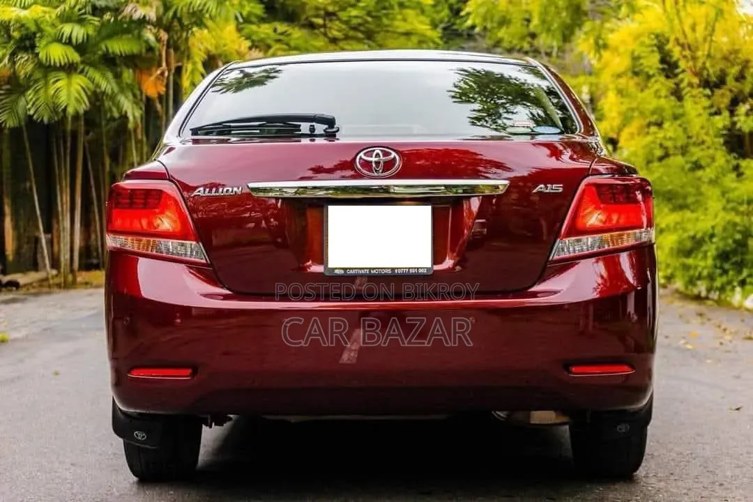 Toyota Allion 2017 Maroon