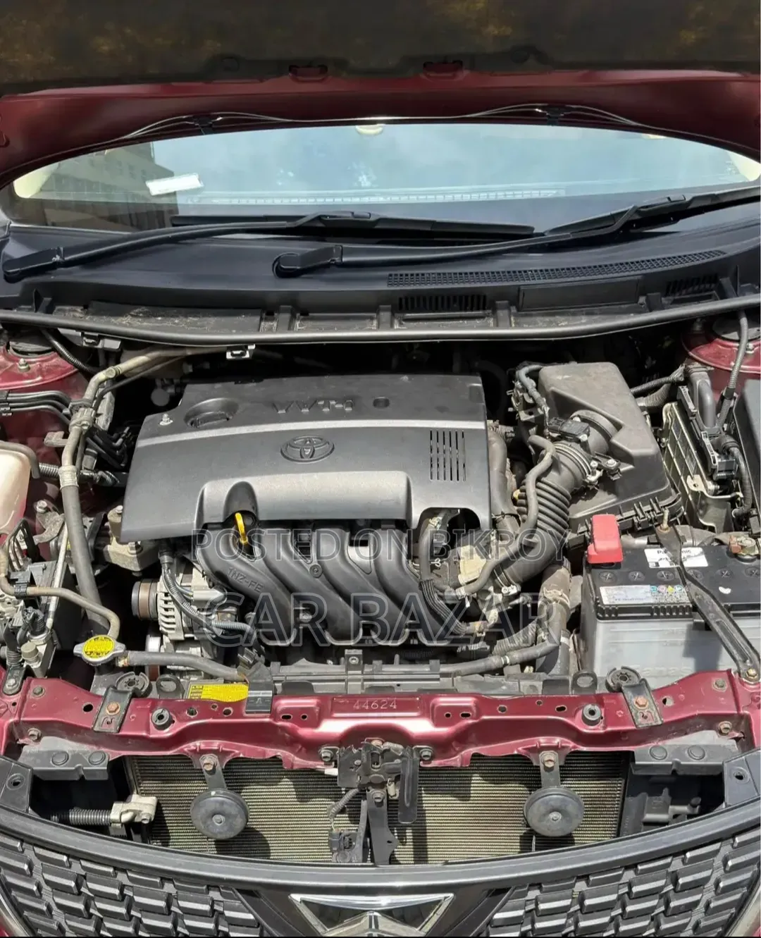 Toyota Allion 2017 Maroon