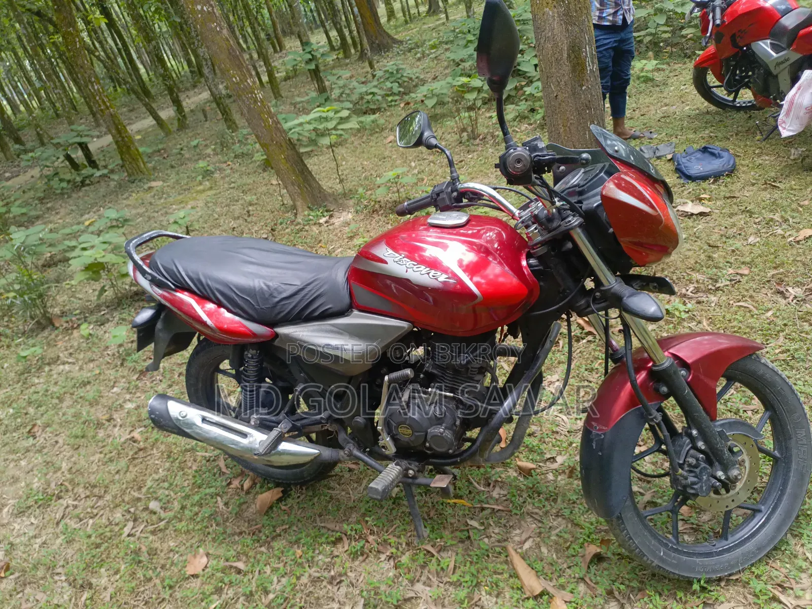 Bajaj Discover 125 2020 Red