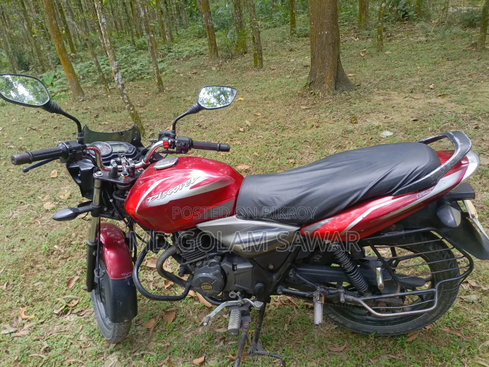 Bajaj Discover 125 2020 Red