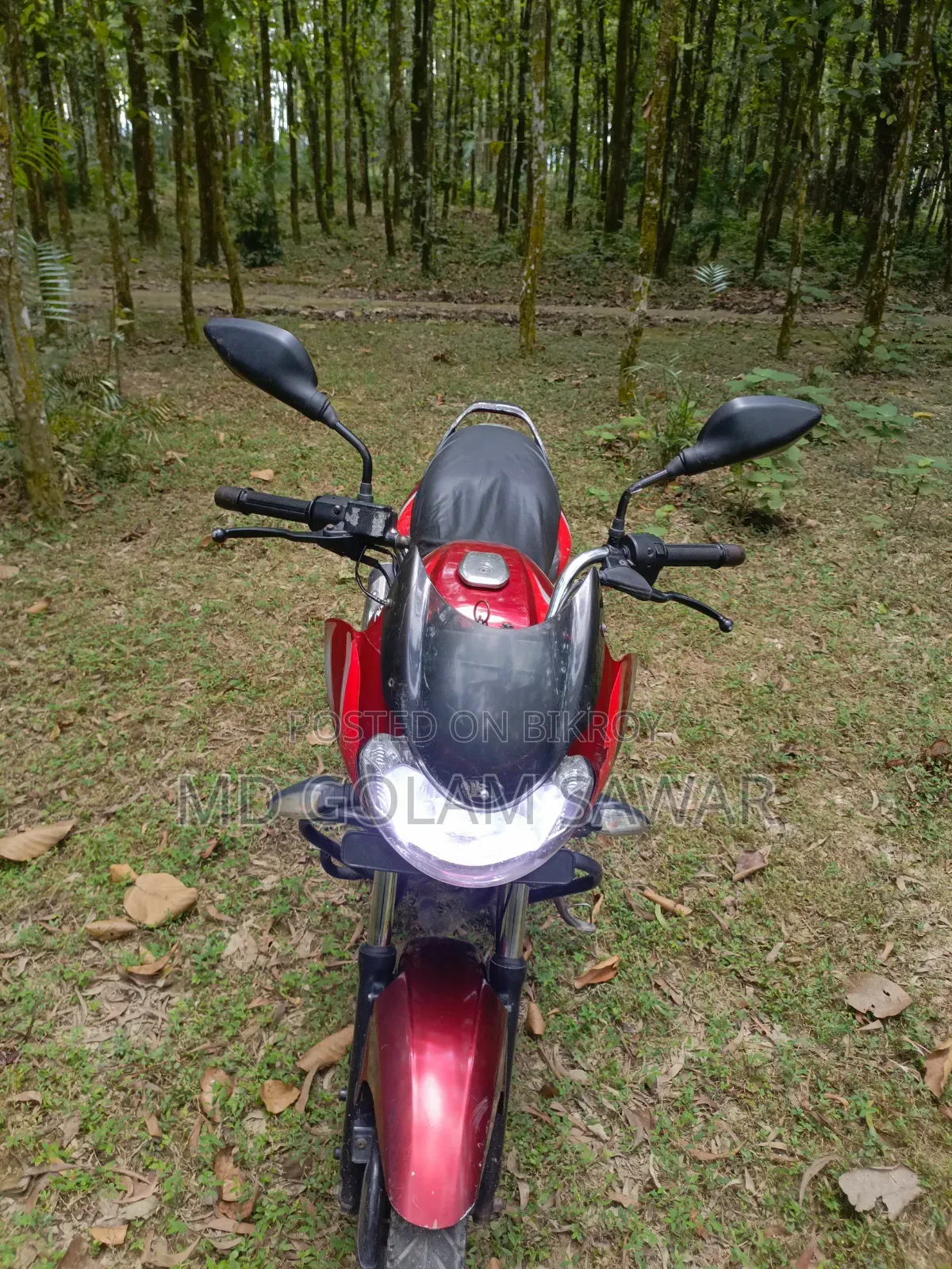 Bajaj Discover 125 2020 Red