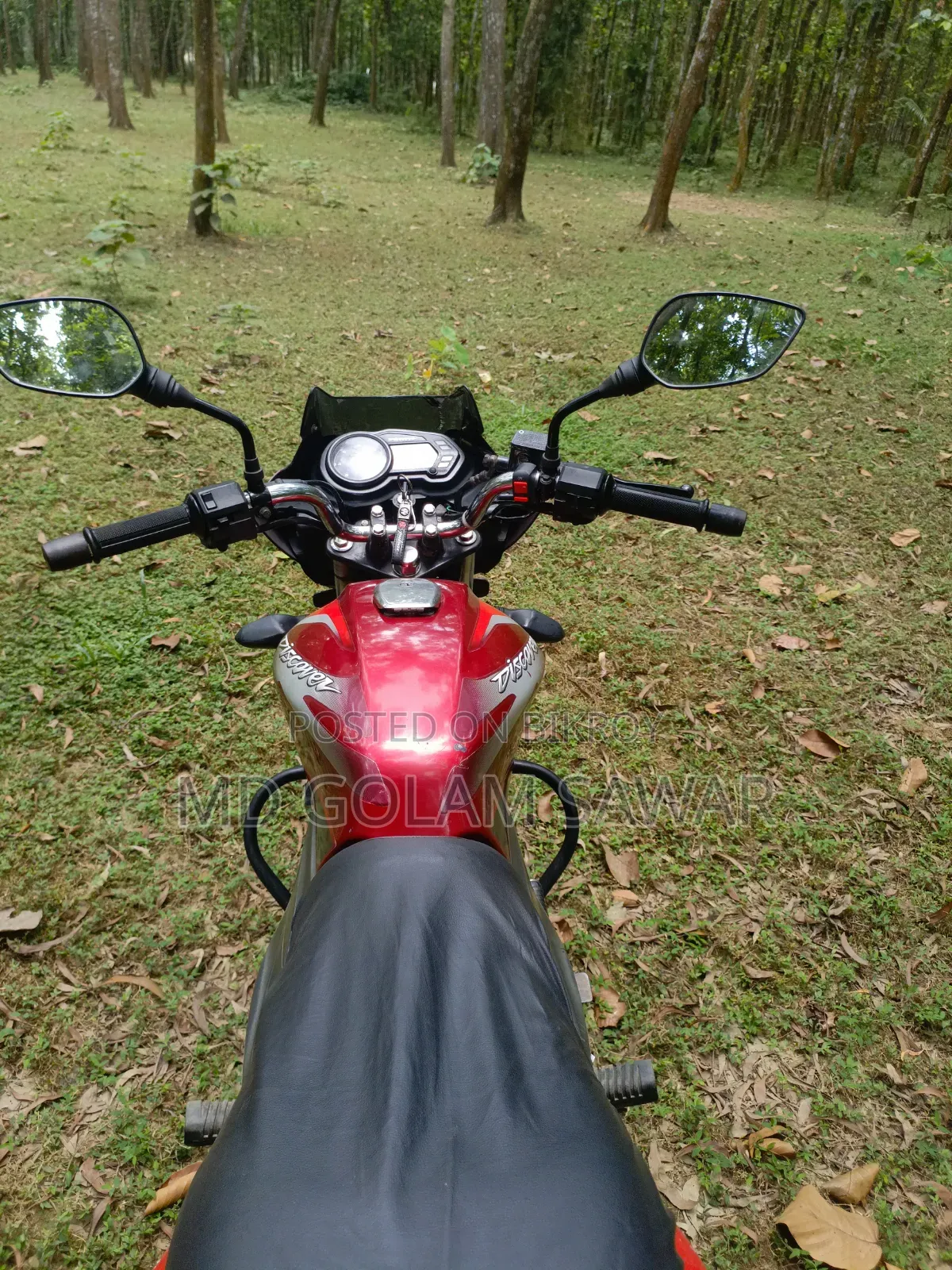 Bajaj Discover 125 2020 Red