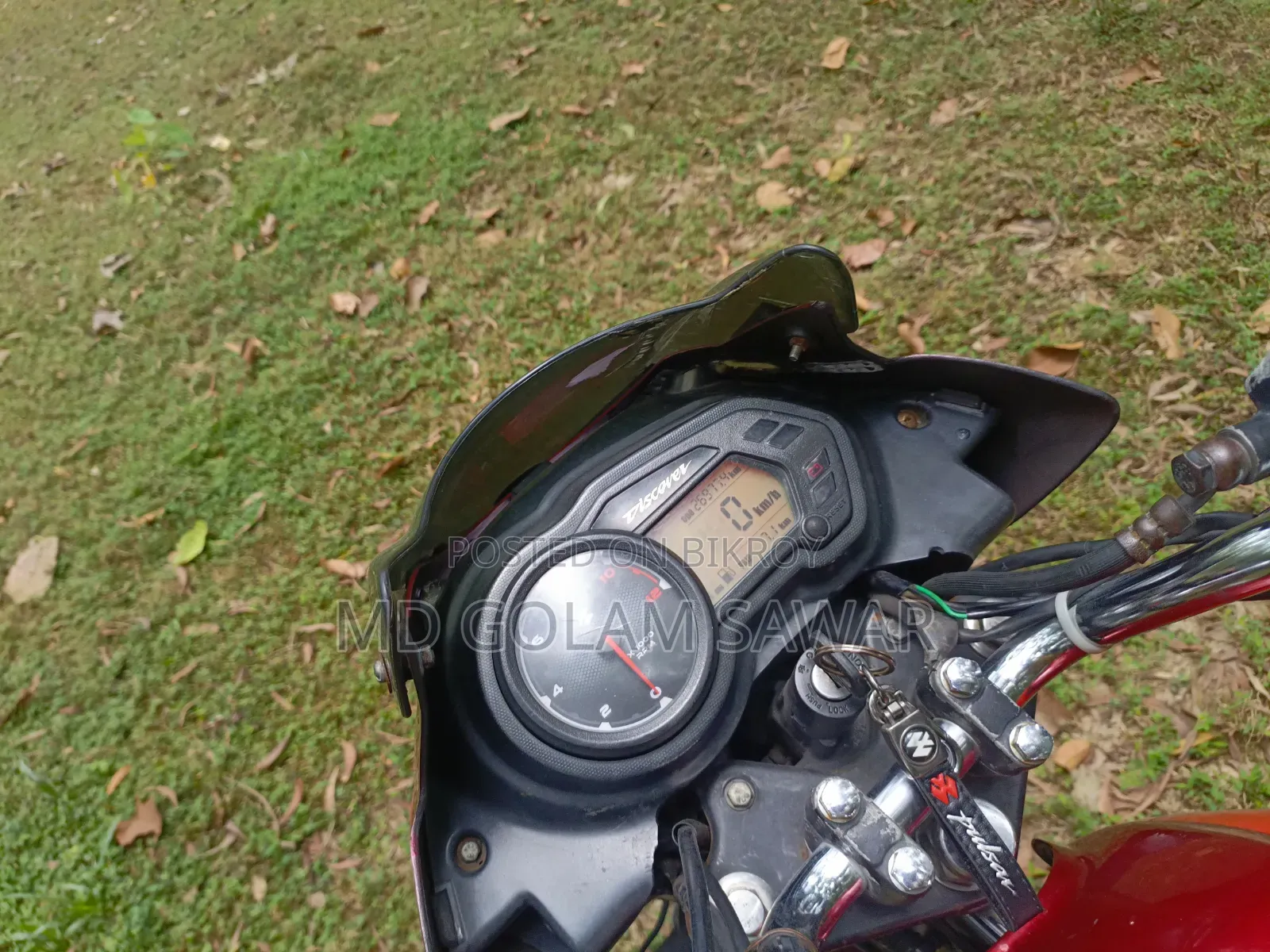 Bajaj Discover 125 2020 Red