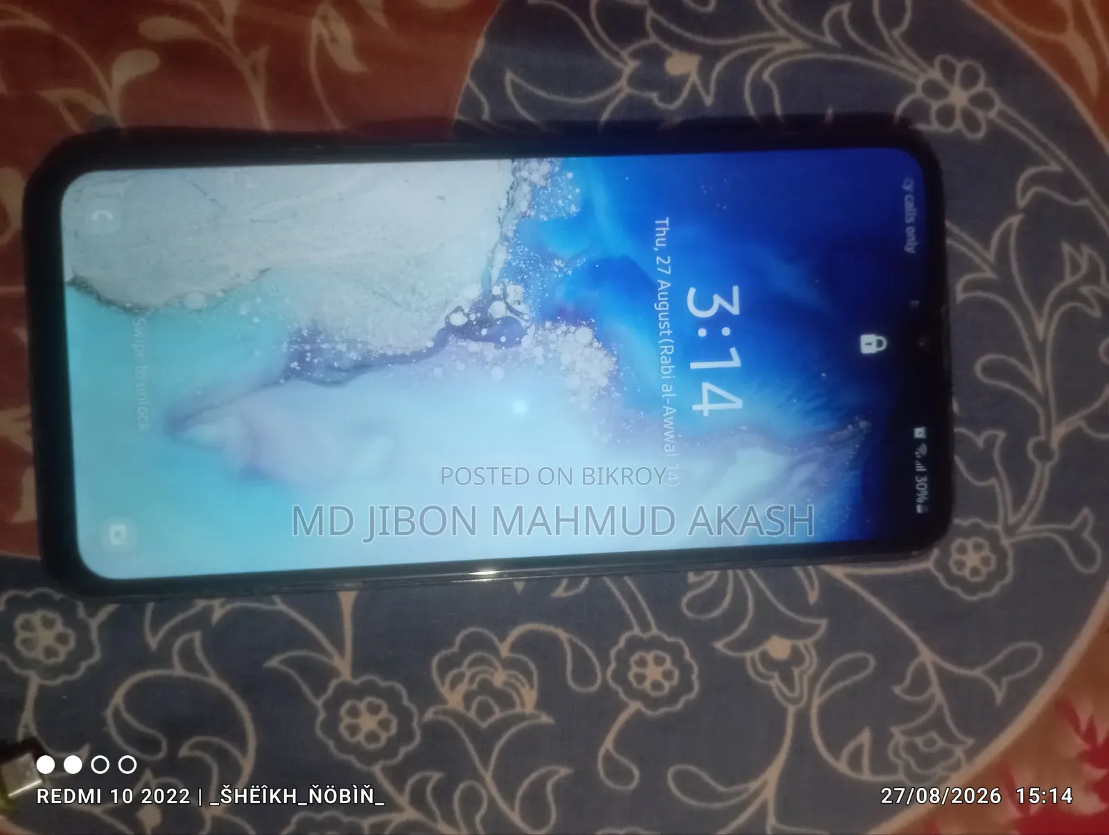 Samsung A10 32 GB Blue