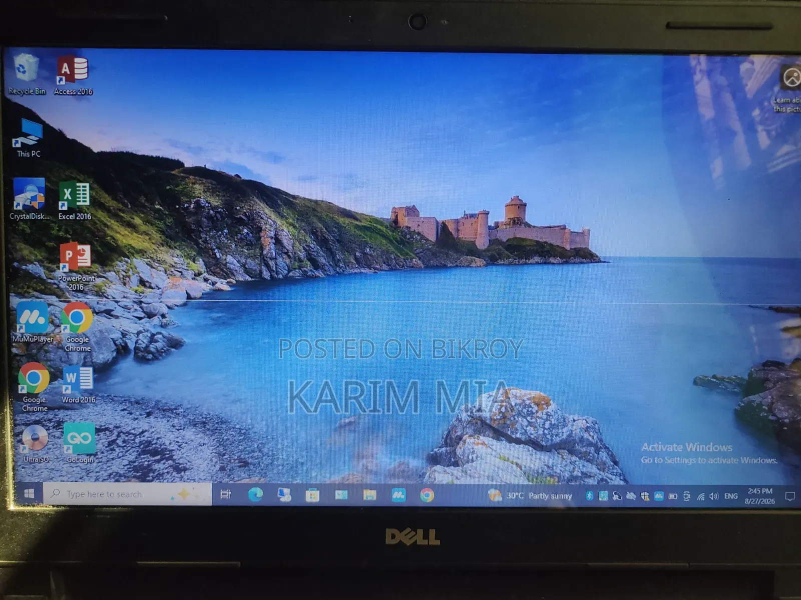 Laptop Dell Inspiron 14 4GB Intel Core i3 SSD 128GB