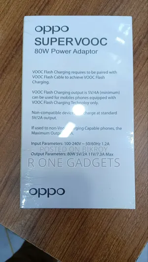 Oppo 80w Supervooc Original Charger