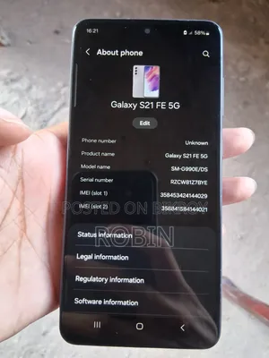 Samsung Galaxy S21 5G 256 GB Black