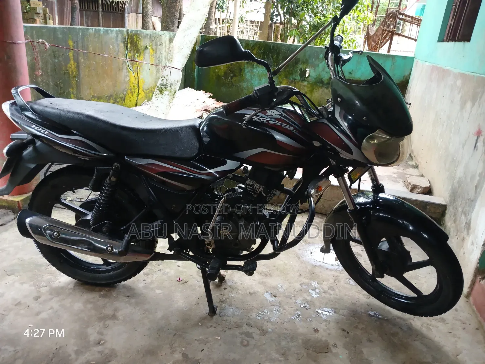 Bajaj Discover 100 2014 Black