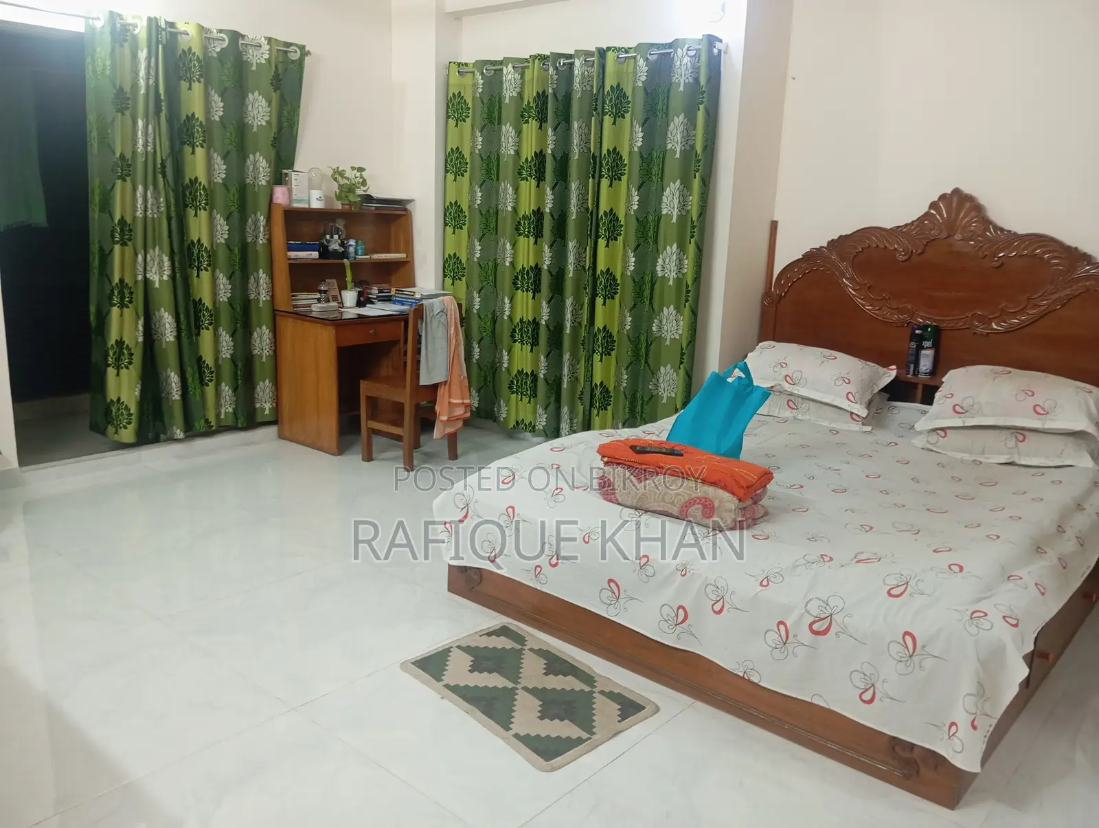 Furnished 5bdrm Apartment in Uposhohor for rent
