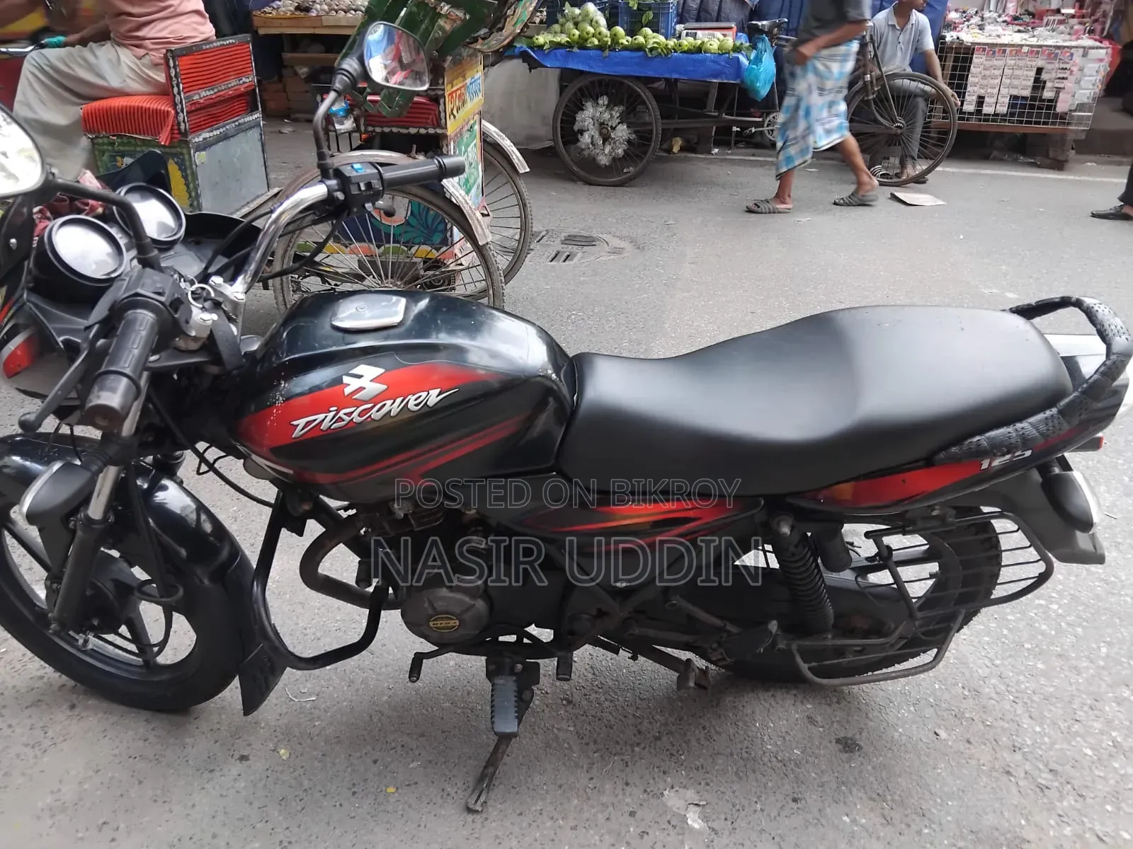 Bajaj Discover 125 2012 Red