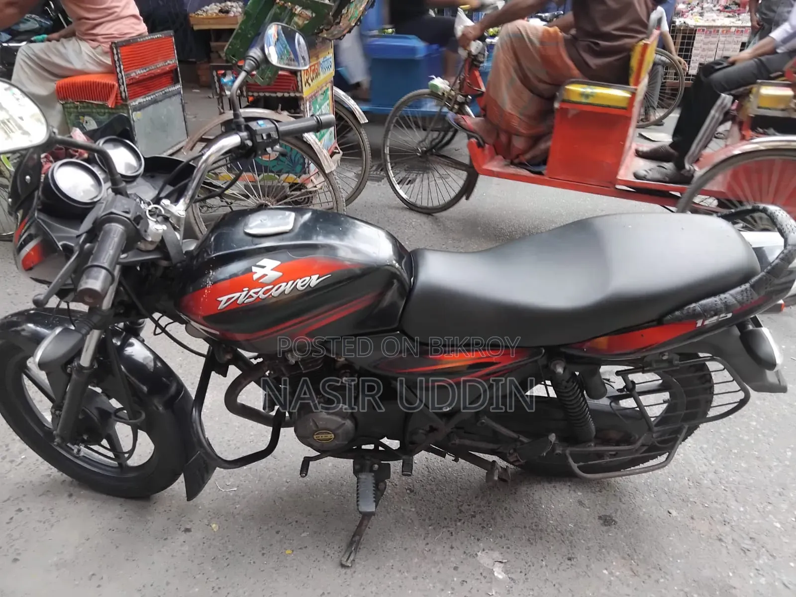 Bajaj Discover 125 2012 Red