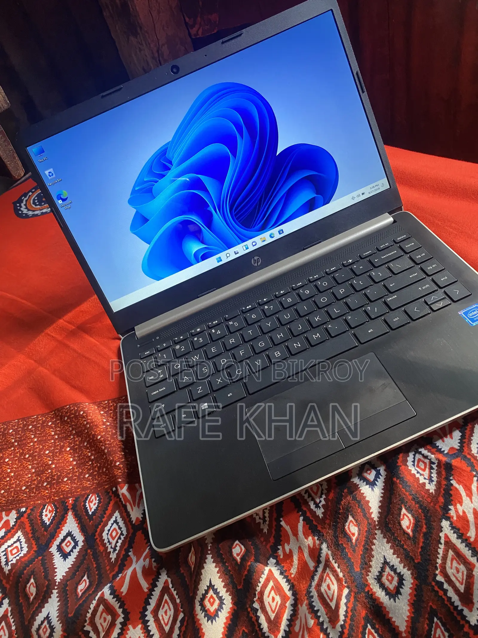 Laptop HP 14S 4GB Intel Xeon eMMC 256GB