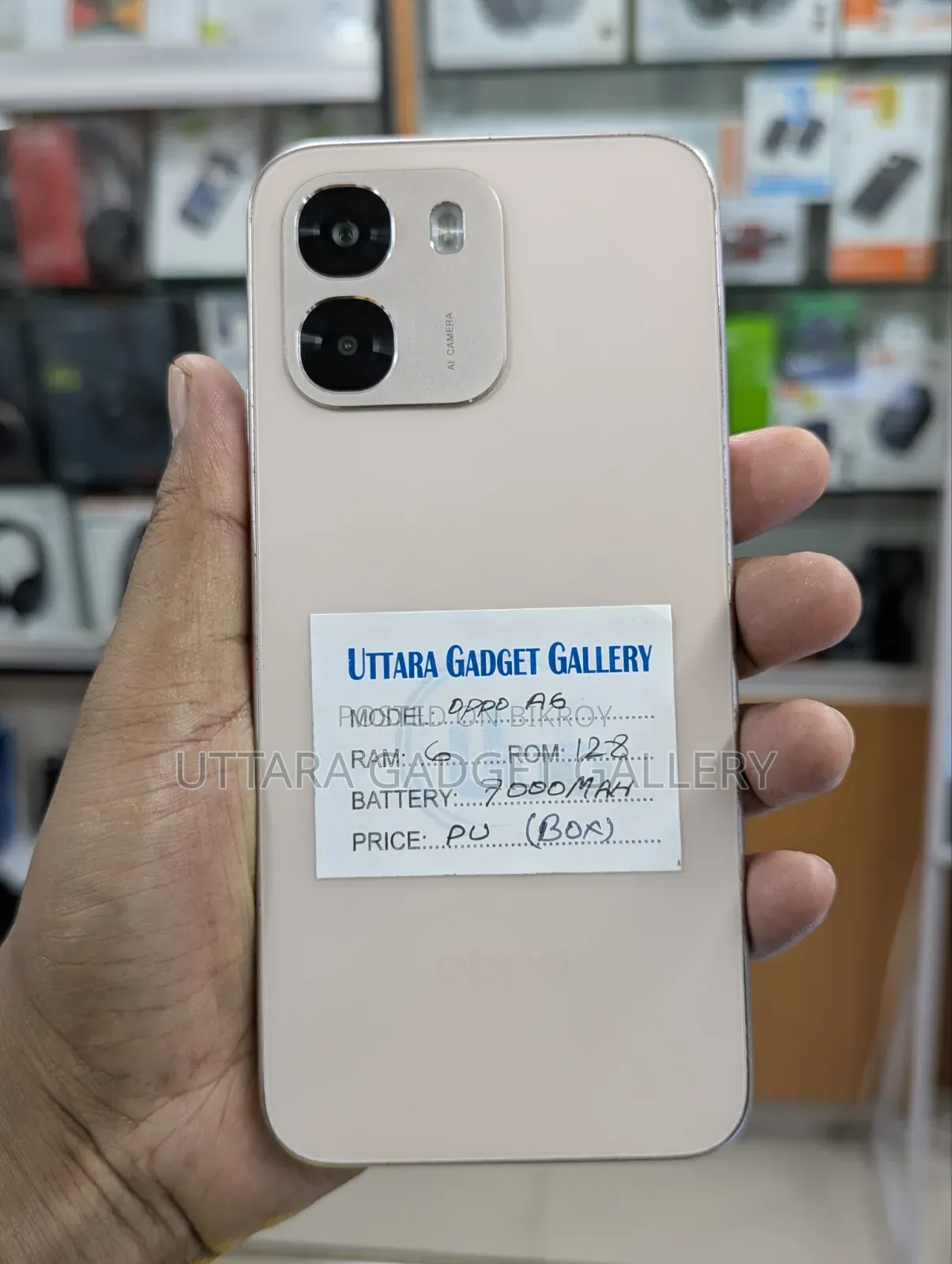 Oppo A6 128 GB Rose Gold