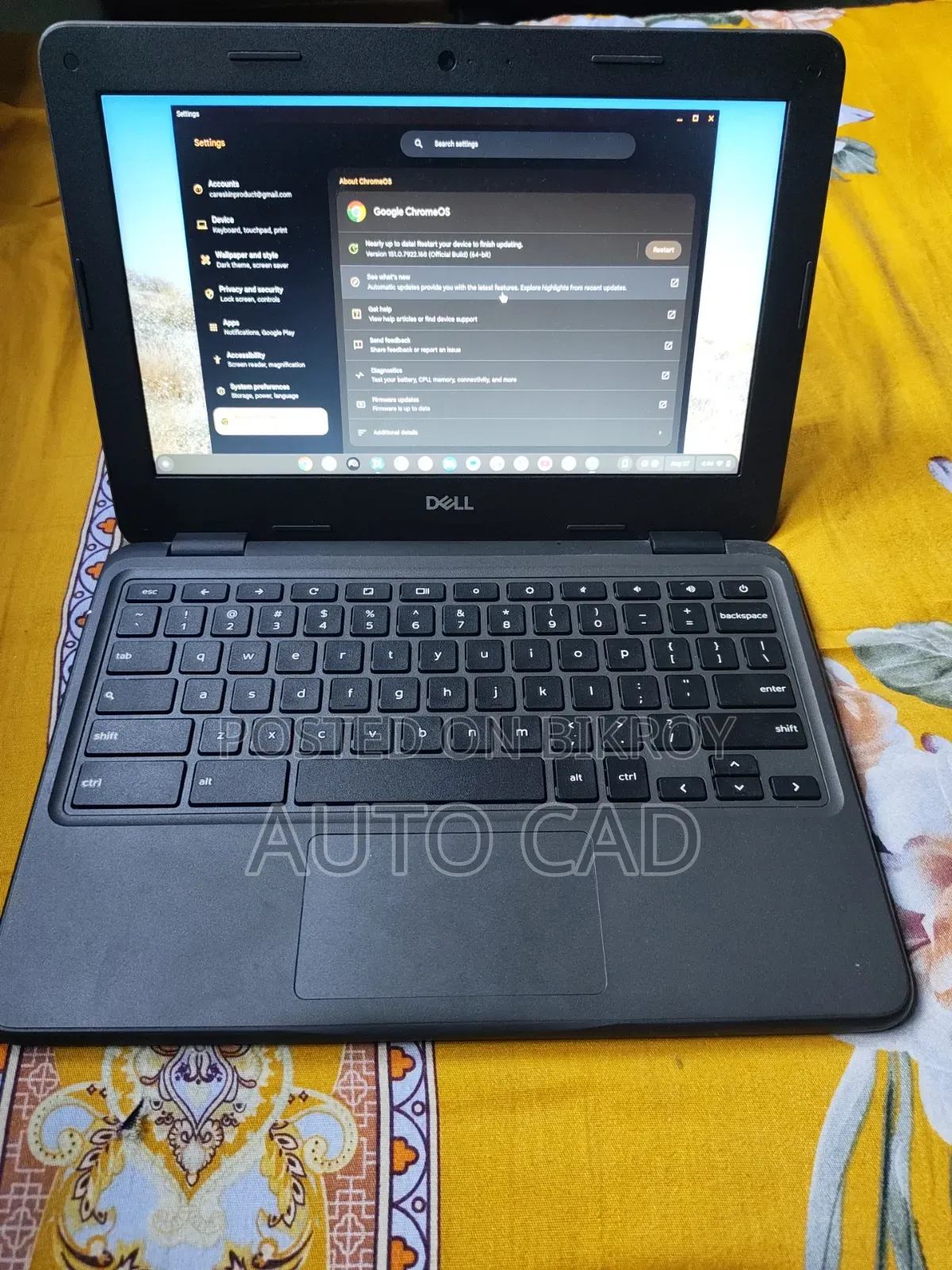 Laptop Dell Chromebook 3100 4GB Intel Celeron eMMC 16 GB