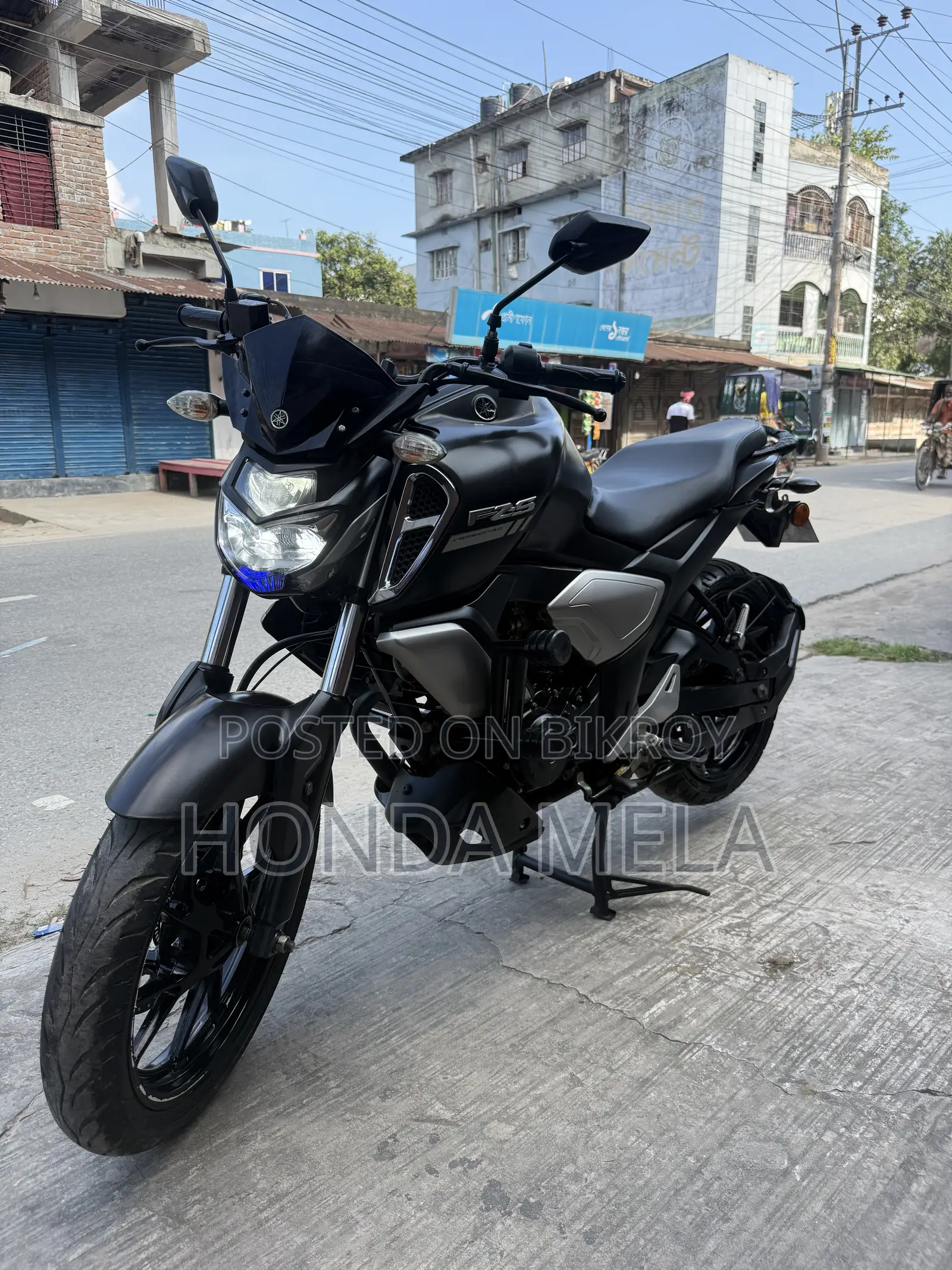 Yamaha FZS V3 2023 Black