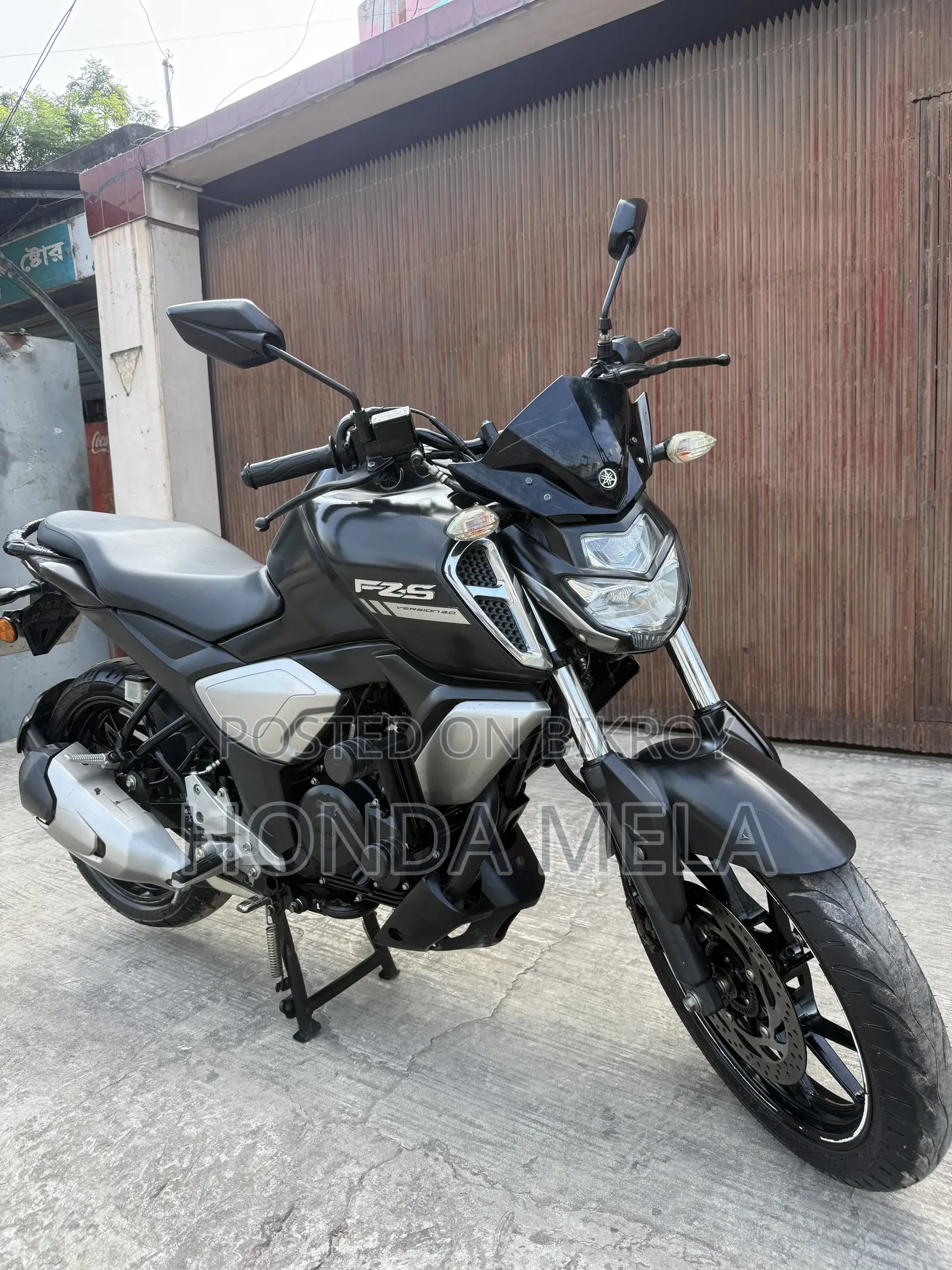 Yamaha FZS V3 2023 Black