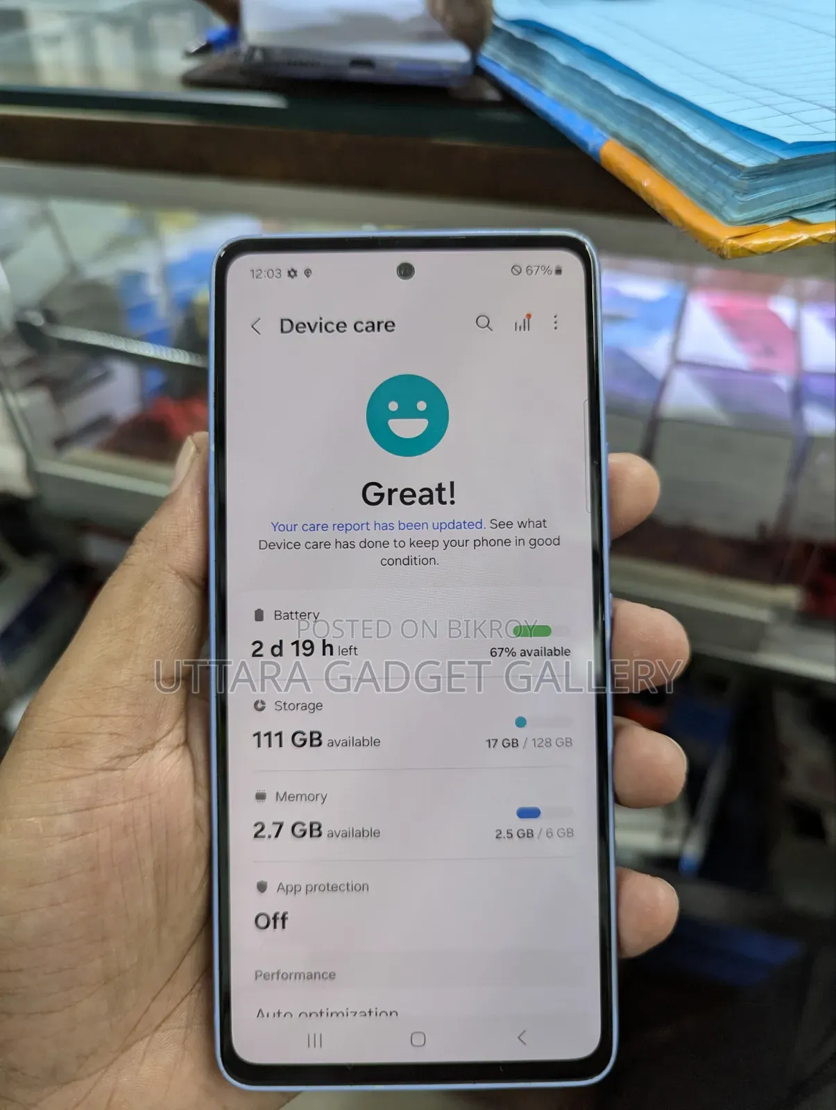 Samsung Galaxy A53 5G 128 GB Blue