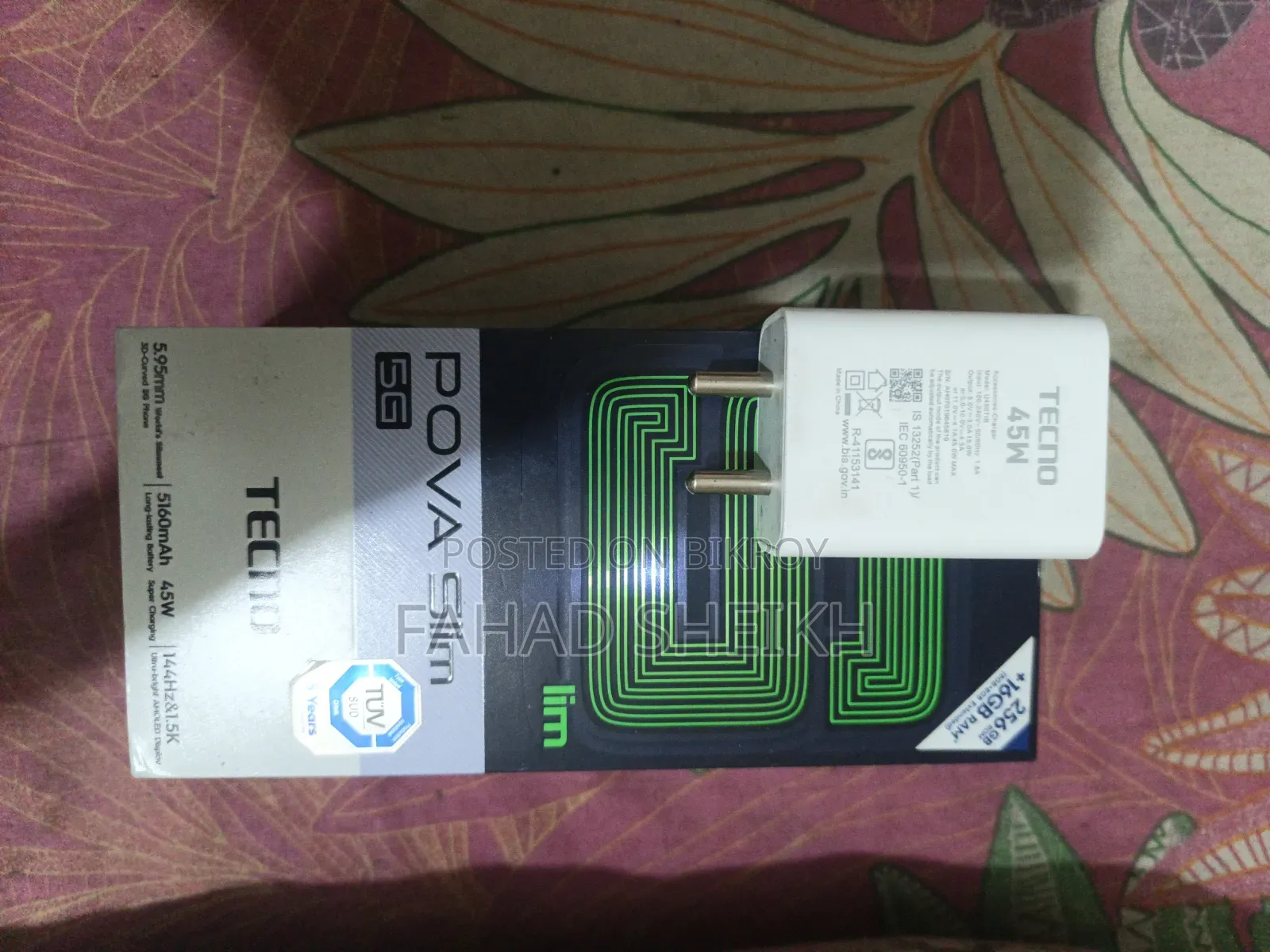 Tecno Pova Slim 5G 256 GB White