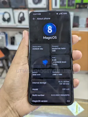 Honor X8a 128 GB Black