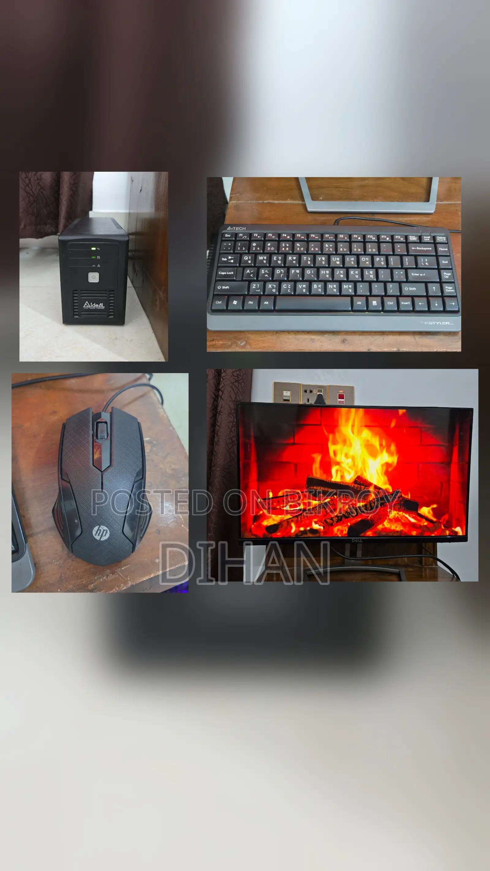 Desktop Computer Gigabyte 16GB Intel Core i5 HDD+SSD 750GB