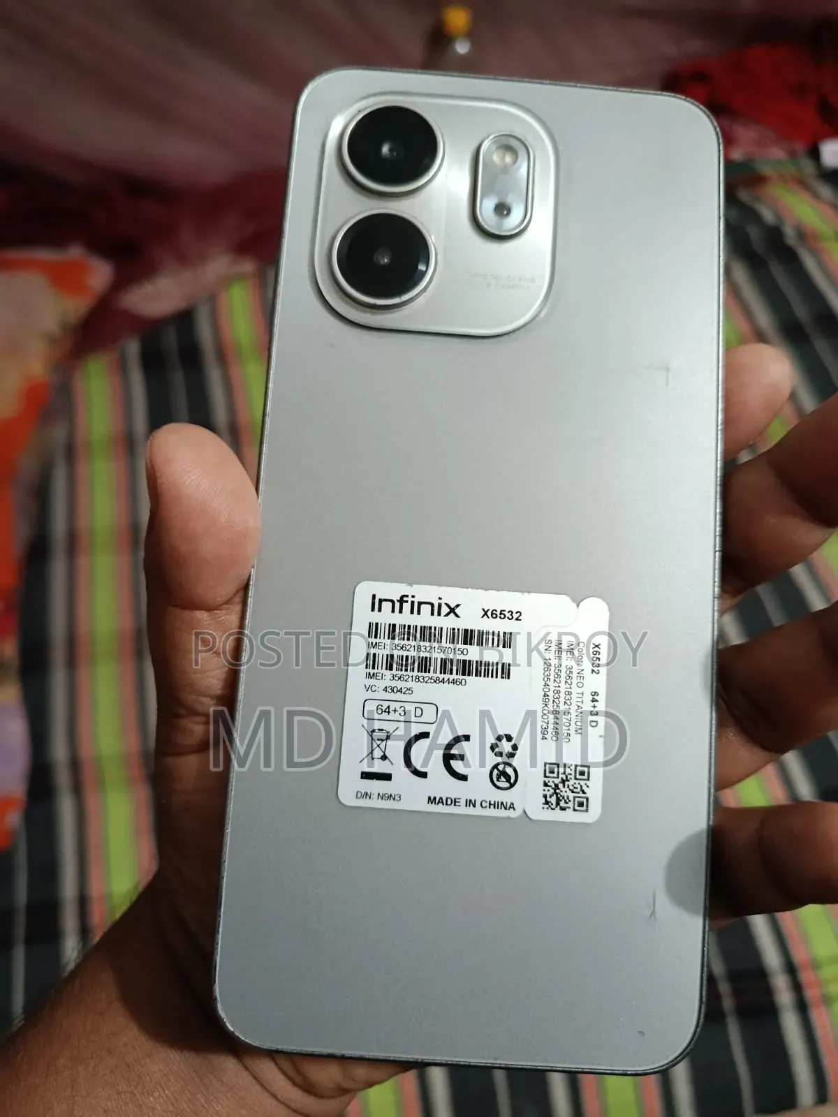 Infinix Smart 9 64 GB Silver
