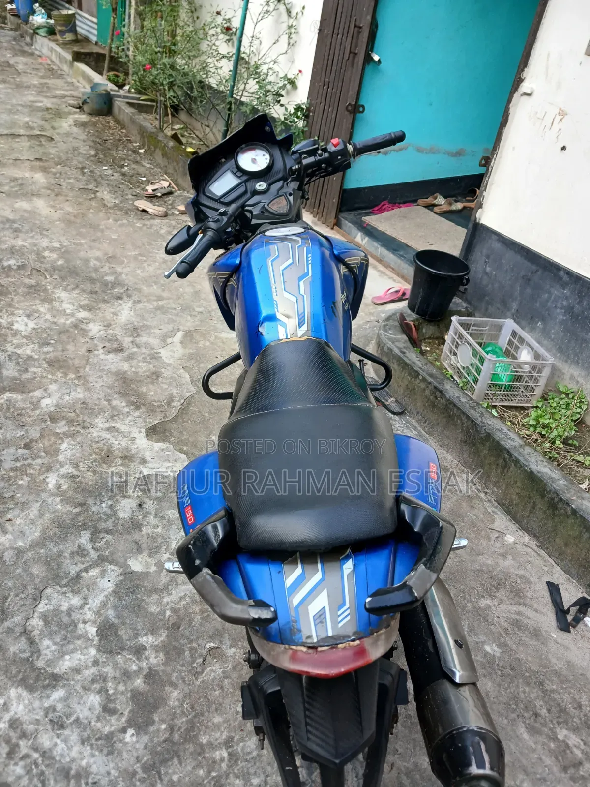 TVS Apache RTR 160 2V 2017 Blue