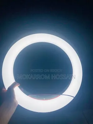 1 Big Size Ring Light+ Tripod + Extra Phone Stand for Sale