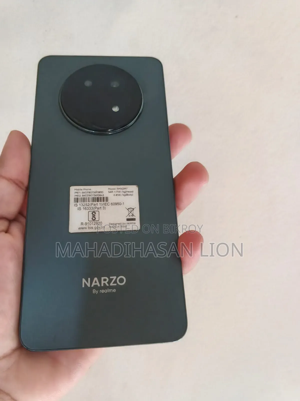 Realme Narzo 128 GB Black