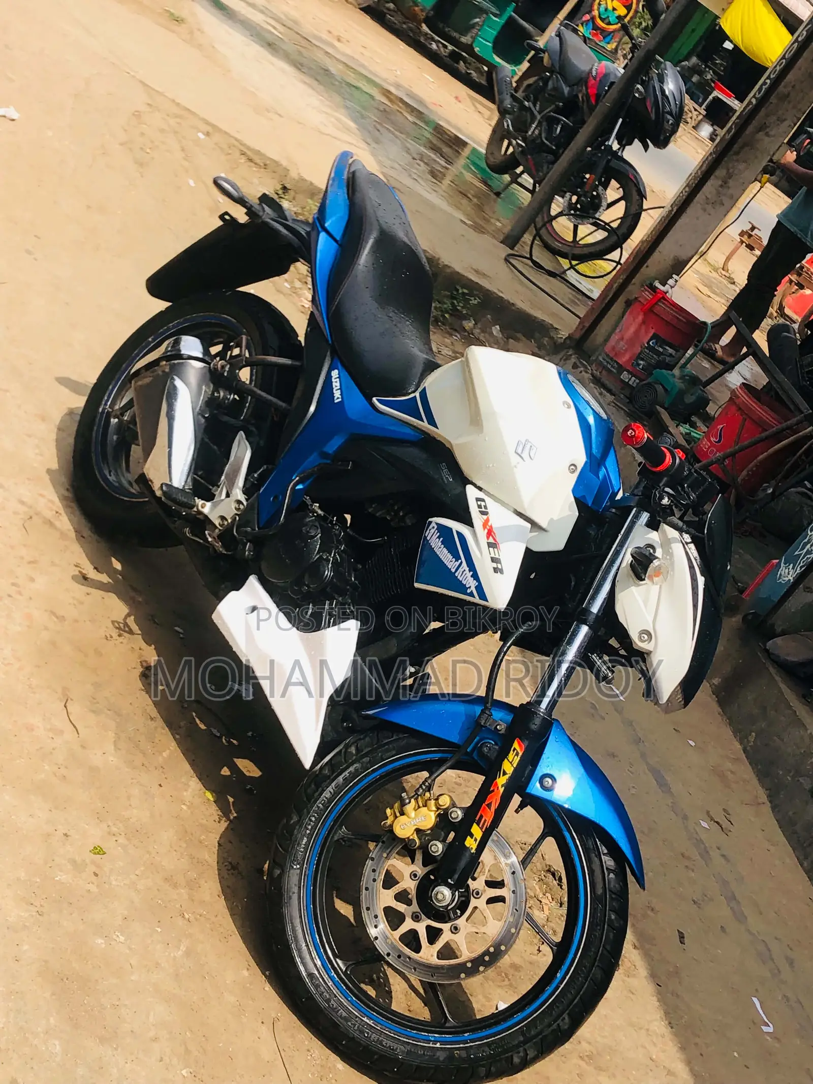 New Suzuki Gixxer 2017 White
