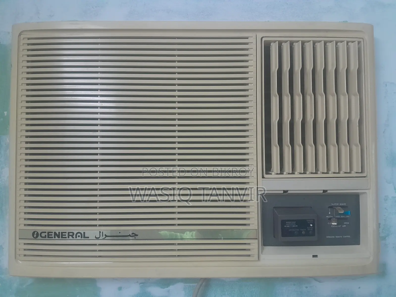 Original Japanese General 2 Ton Window AC.