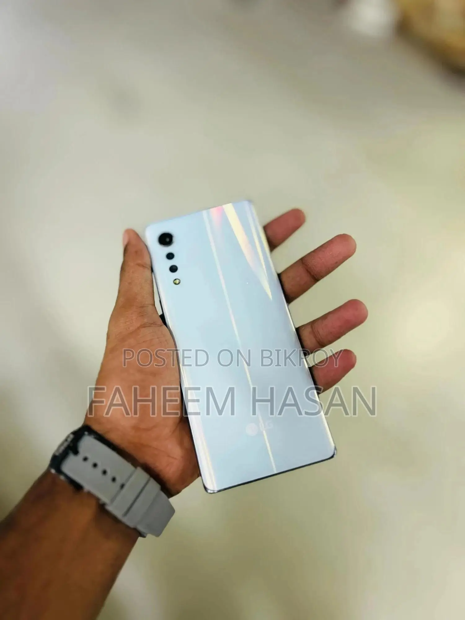 LG Velvet 5G 128 GB White