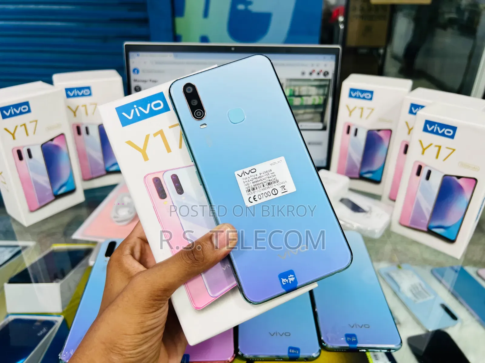 Vivo Y17 256 GB Pink