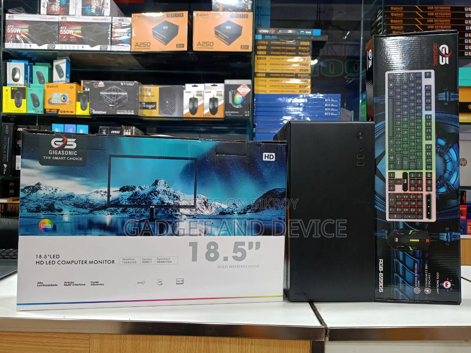 Desktop Computer 8GB Intel Core i5 SSD 128GB