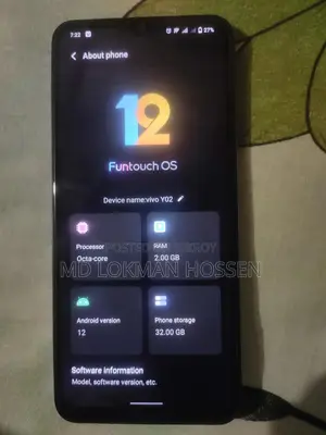 Vivo Y01 32 GB Blue