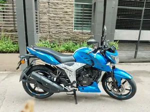 টিভিএস অ্যাপাচি আরটিআর ১৬০ ৪ভি ২০১৯ ব্লু