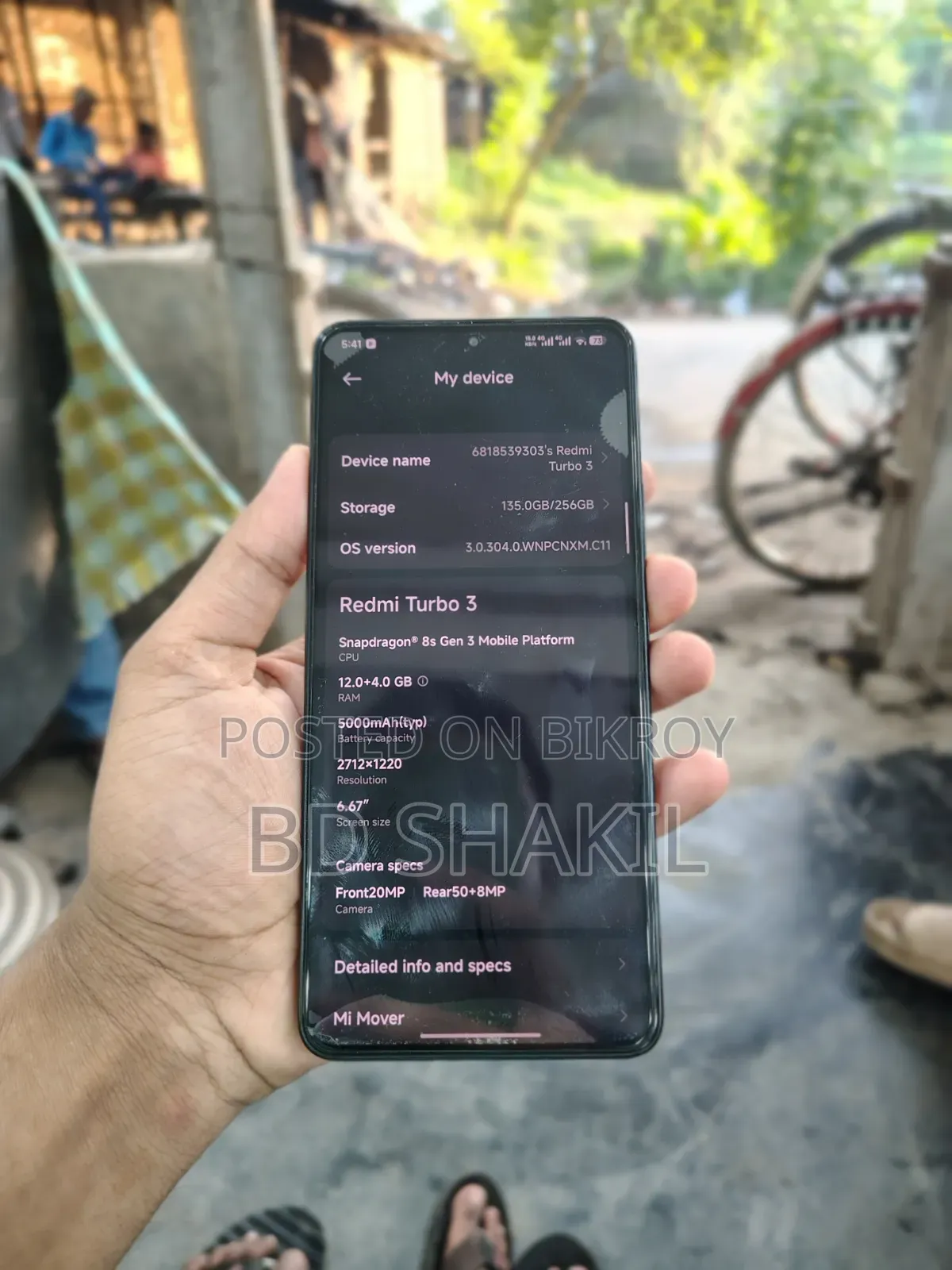 Xiaomi Redmi Turbo 3 256 GB Black