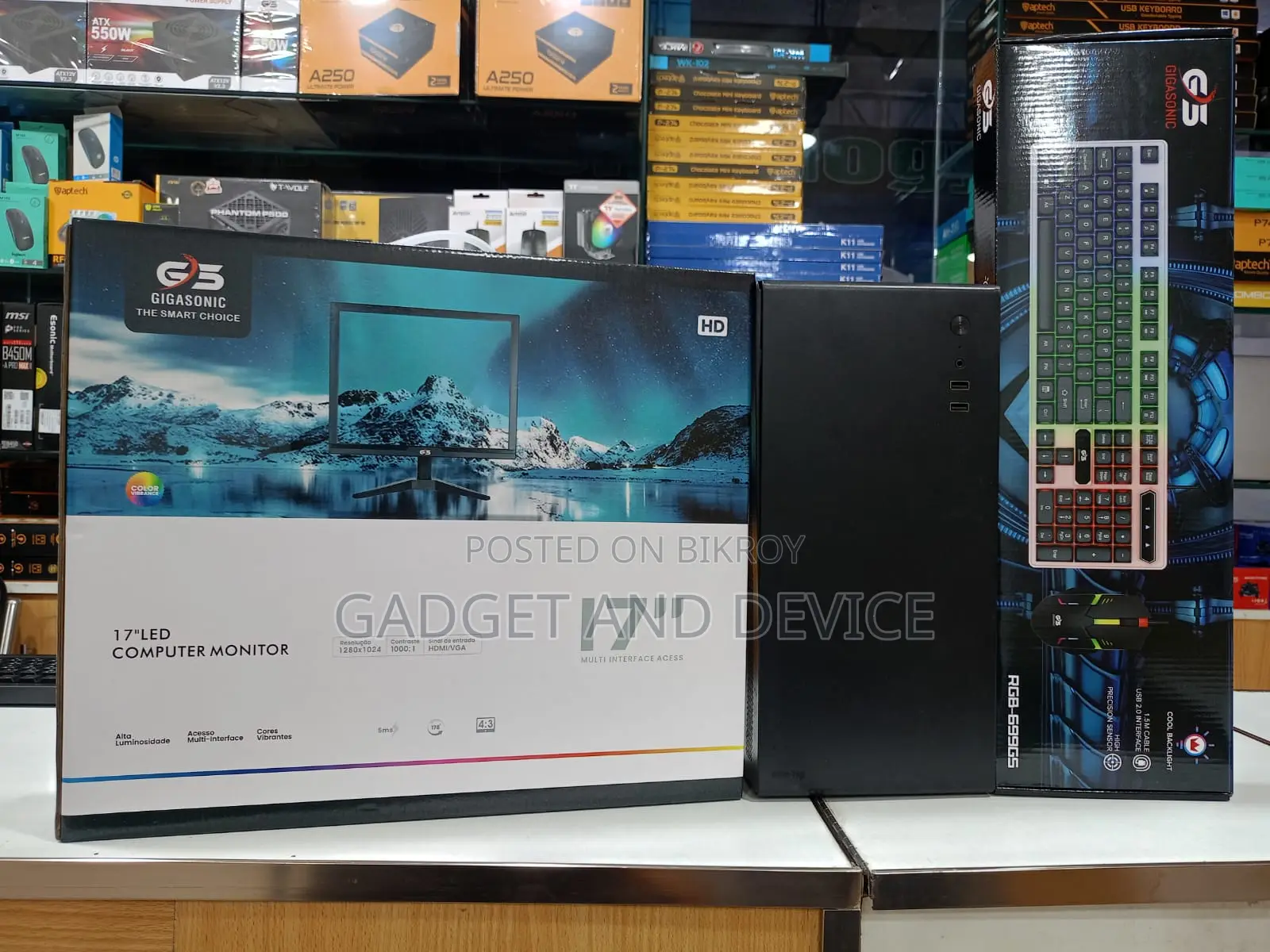 New Desktop Computer 4GB Intel Core i5 SSD 128GB