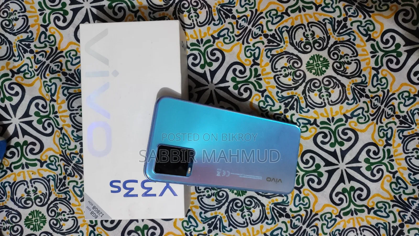 Vivo Y33s 128 GB Blue