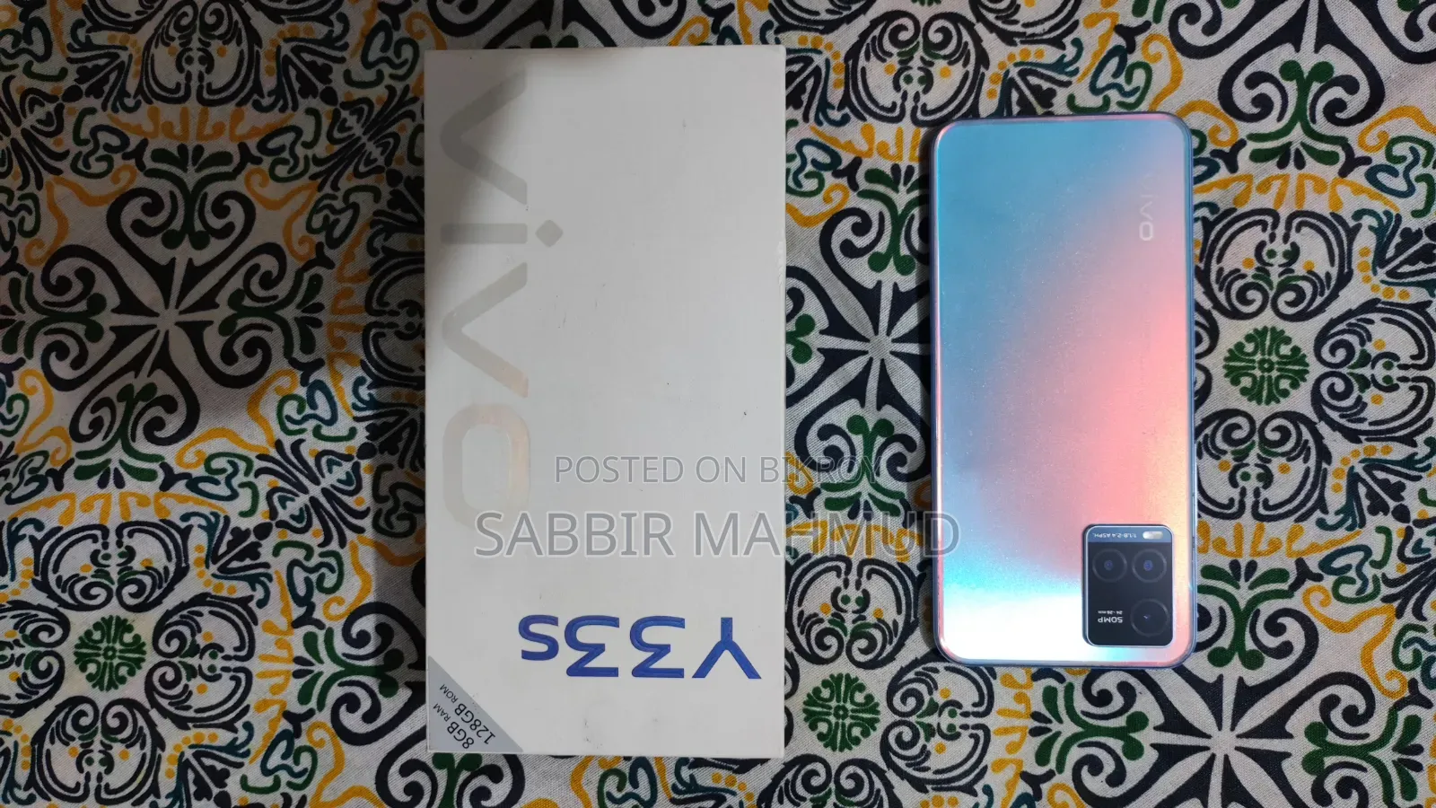 Vivo Y33s 128 GB Blue