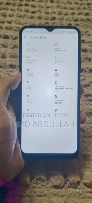 Realme C11 2021 32 GB Silver