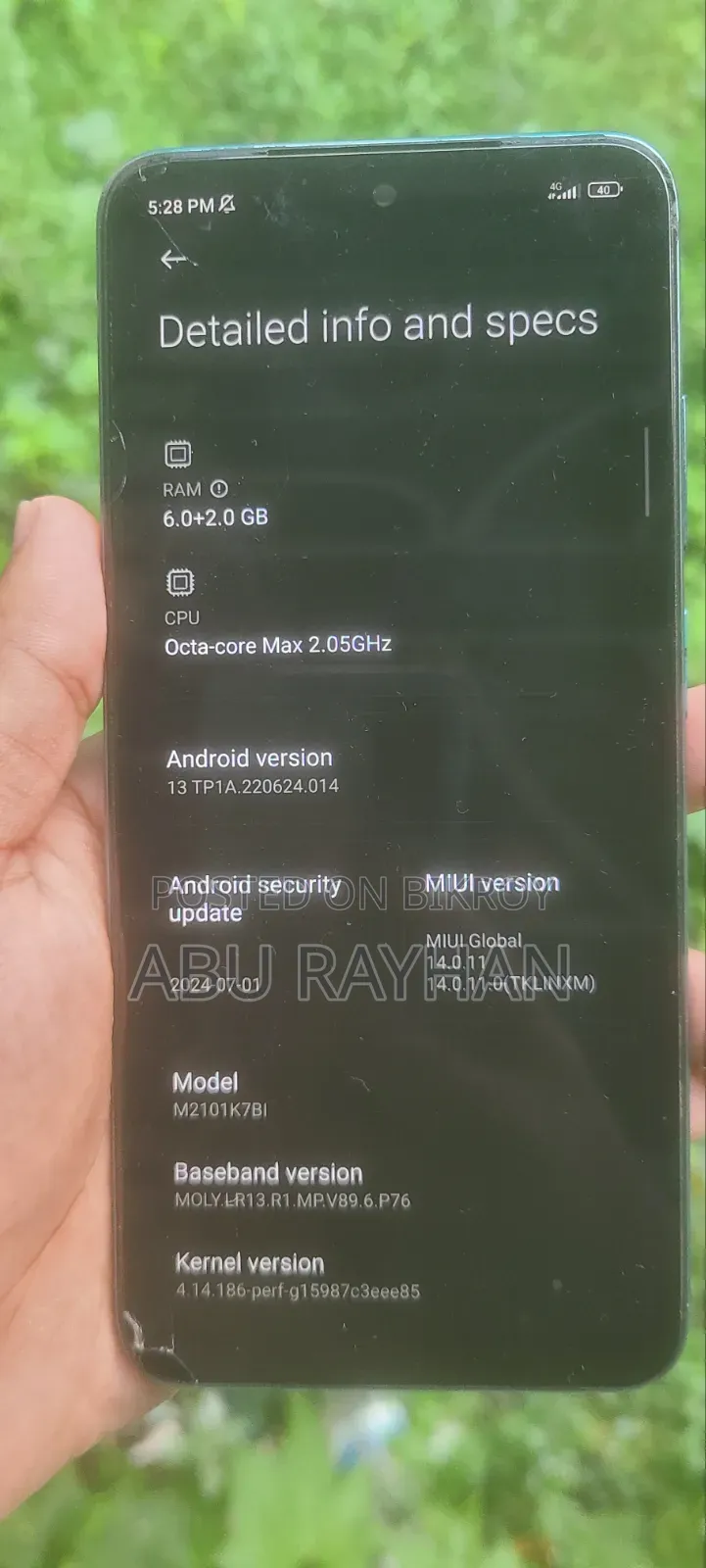 Xiaomi Redmi Note 10S 128 GB Blue