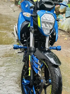 New Suzuki Gixxer 2025 Blue