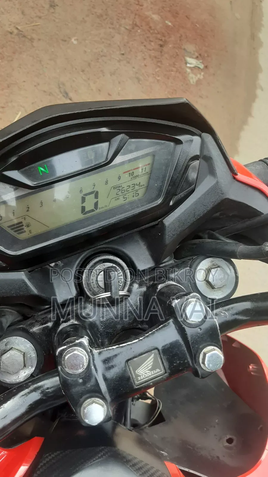 Honda Hornet 2018 Red