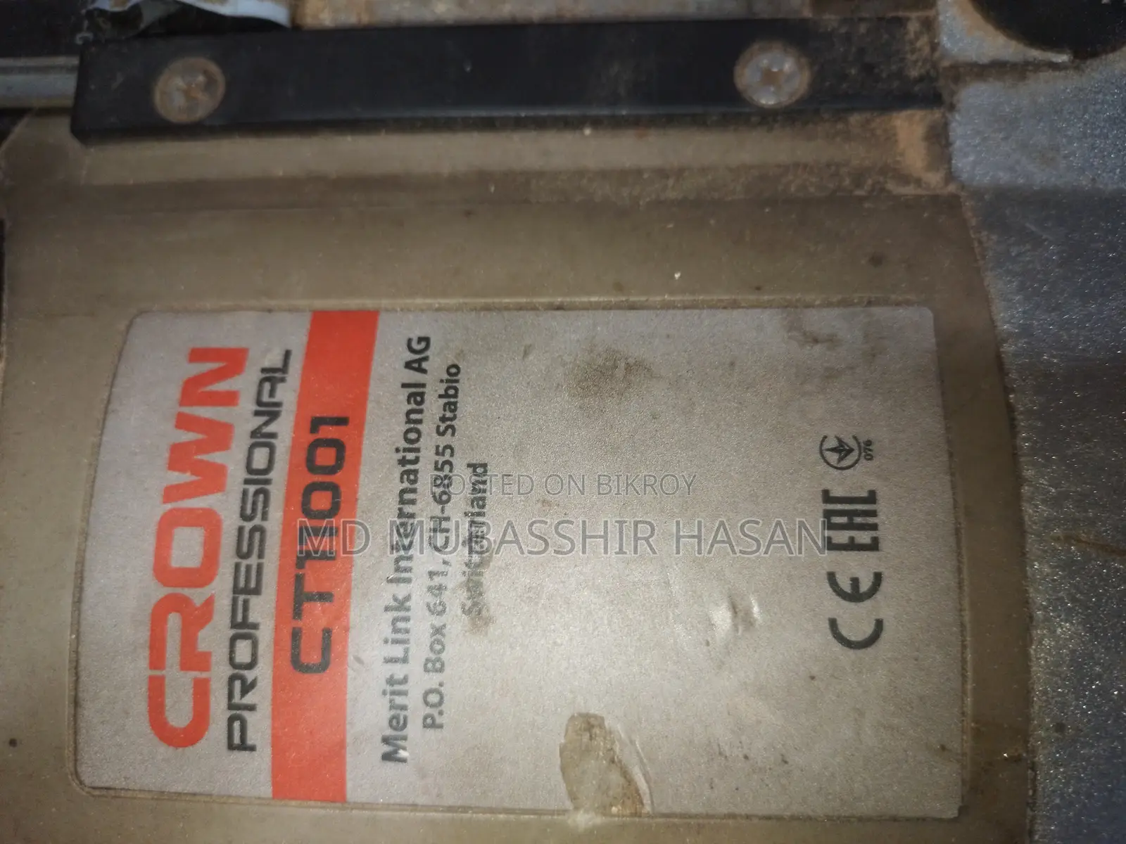 Crown Plunge Wood Router Power Tool